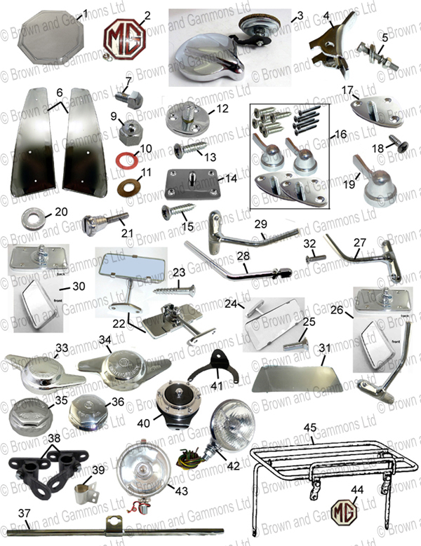 Image for Chrome Parts